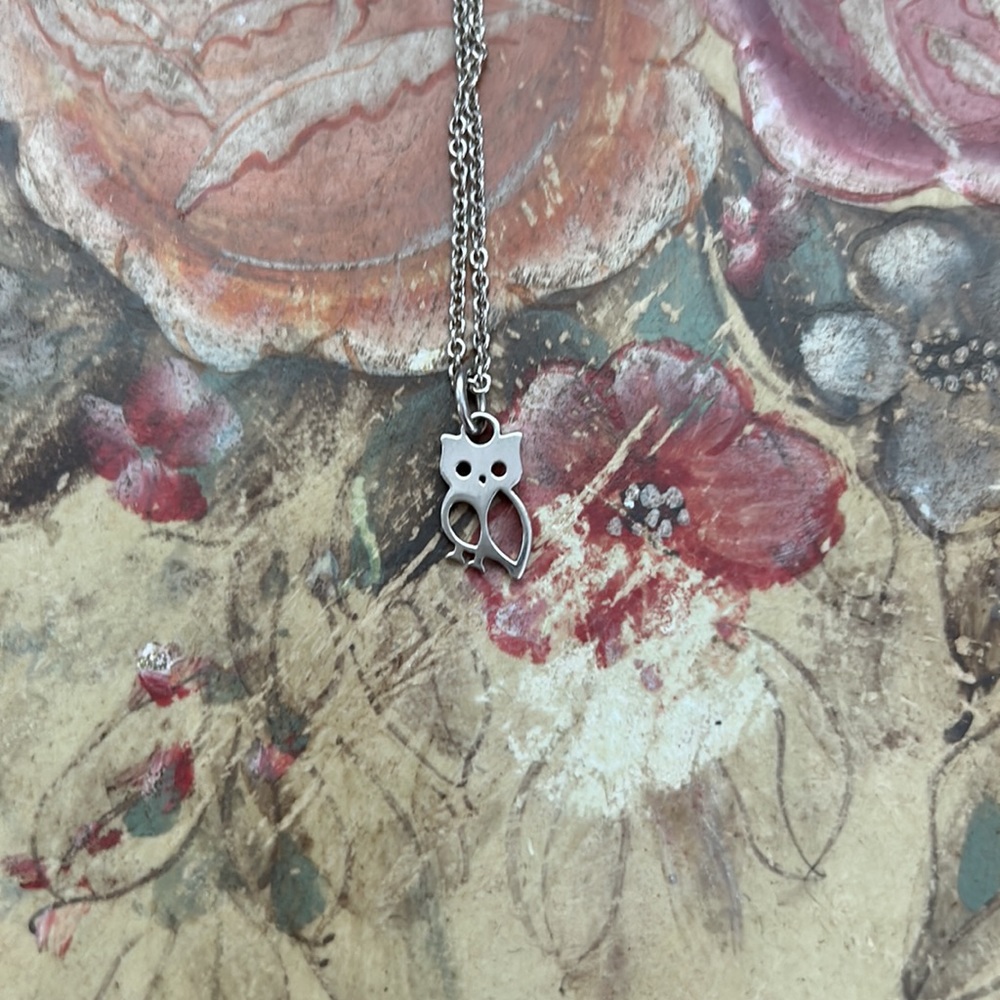 Coach Owl Necklace